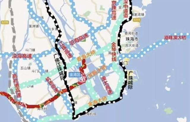  两用|广东珠三角入海口在建第一条公铁两用大桥，国内首座公铁同