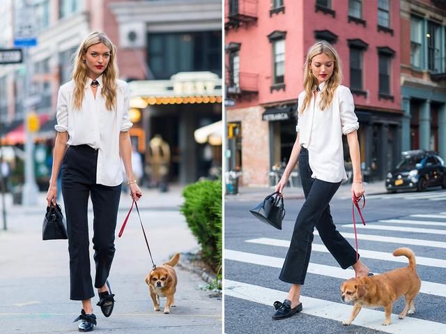 张天爱卷袖口，关晓彤乱系扣，妈妈眼中的不好好穿衬衫却能这么潮