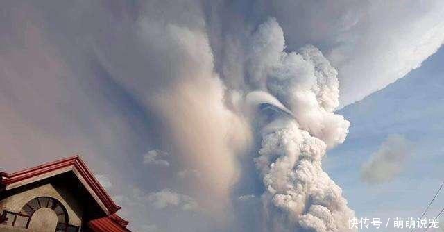 菲律宾新爆发的火山