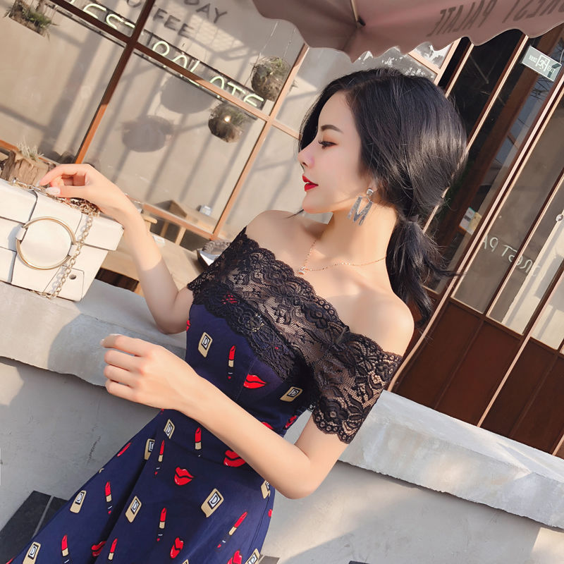 40岁!我真没故意装嫩，全靠穿这蕾丝裙，真迷人!女人味挡不住