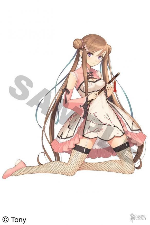 Tony大神幻想金瓶梅春梅手办 黑网丝袜暗藏