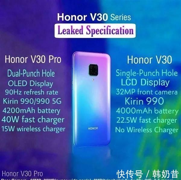 5G网络测试图现身,荣耀V30 Pro实锤前置