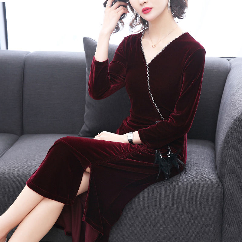 为了过中秋，小姨这裙子可找了几个月，比大牌子的显瘦洋气好千倍