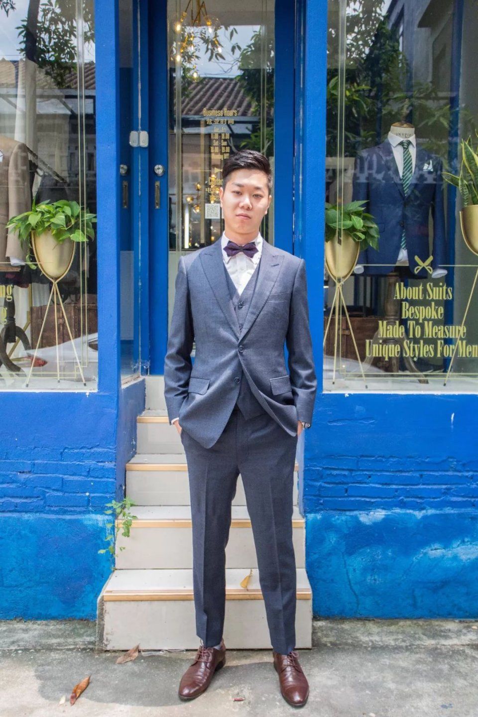 隐藏在创意园内最牛掰的西服定制，让你走路也带风