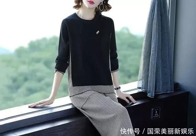  春装新款■春季时尚套装火了,30 女人穿着也洋气,连背影也美翻了