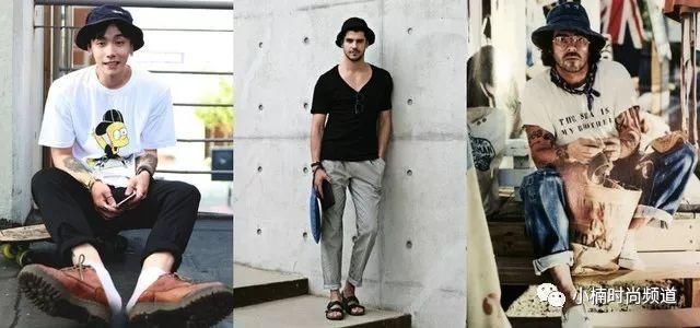 型男单品:酷夏就用 4种款式的渔夫帽来提升穿搭质感