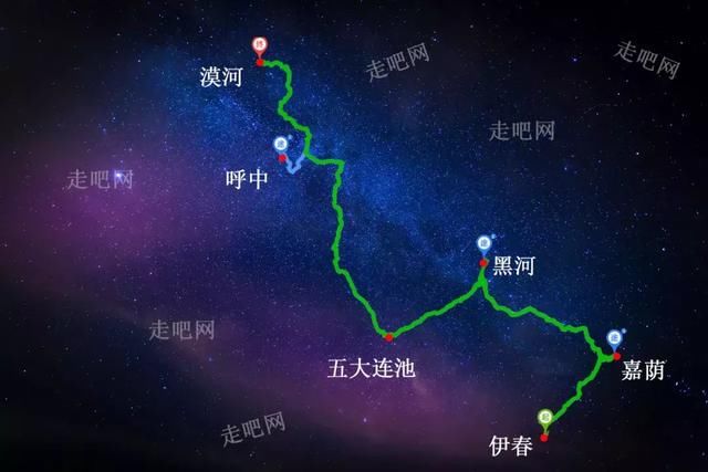 全在北方，秋季醉美4条线路，东北占1条，美得霸道