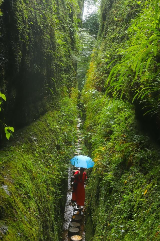 逆天了，这个景区人少还不要索道票，国庆赶紧来这里