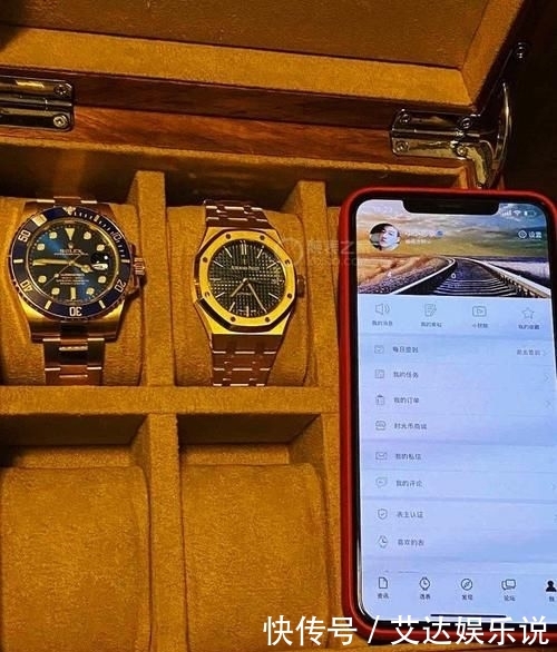  [全金蓝]人群中注定无法低调 入手全金款爱彼和劳力士