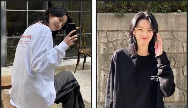 算是:拜托了,这才算是真实时兴的韩系穿搭!