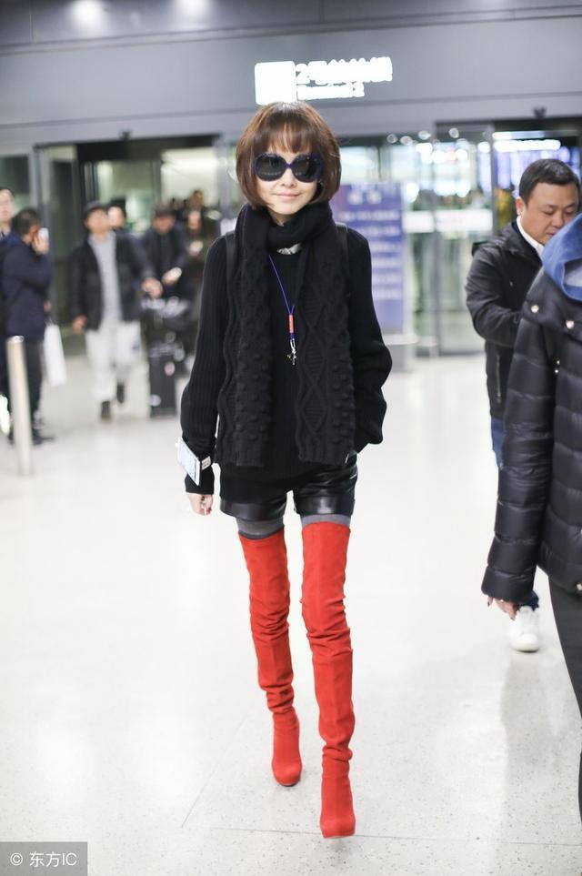 看了马伊琍的短发，再看鲁豫的，才知道时尚与时髦相差不是一个字