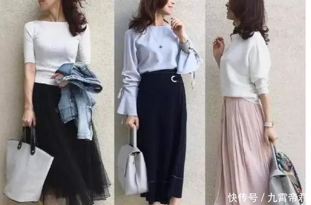 『满分』将基础款穿出优雅知性美,日本时尚博主穿搭示范,气质满分!