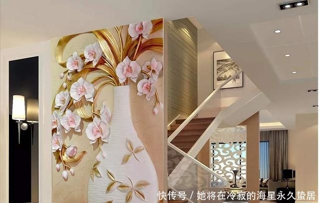  『墙面』墙面图案常见类型，植物花卉图案