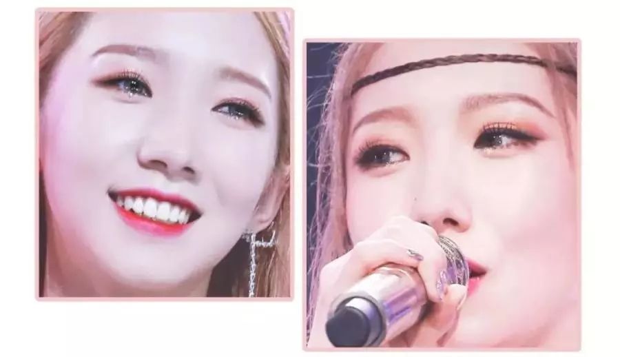 孟美岐的泪痣妆美上天，但扛不住就丑哭了!眼妆加这一点简直美爆