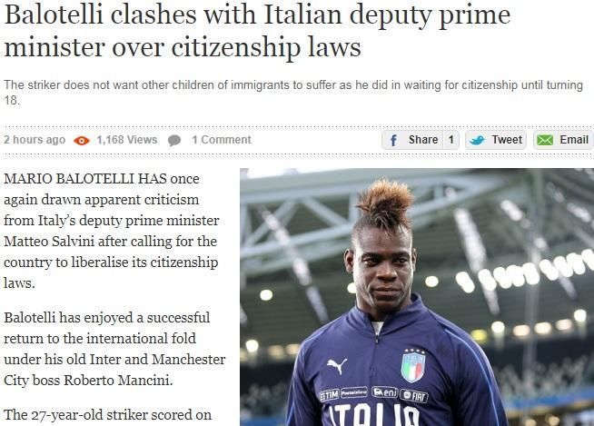 巴神:意大利应修改法律,让移民孩子更早获得国籍