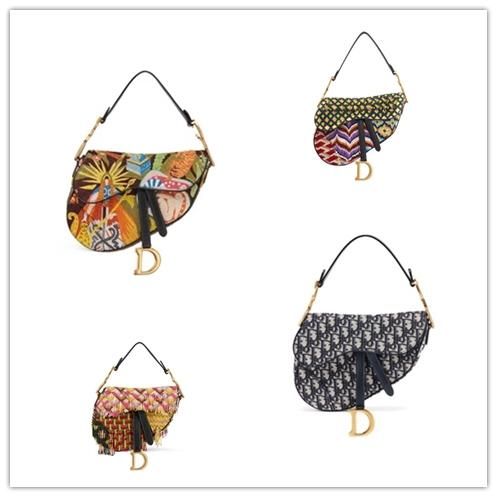 迪奥马鞍包创新图案再度来袭，景甜杨采钰带货再次点燃马鞍包潮流