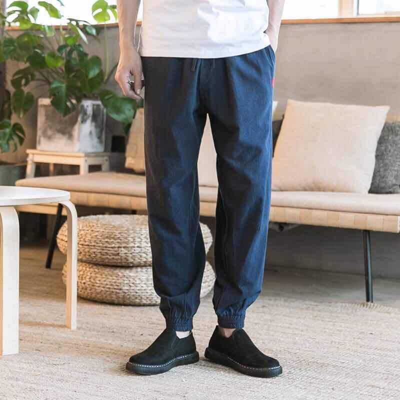 大热天牛仔裤扔了吧!一件“凉凉裤”轻薄透气，老公穿上不舍得脱