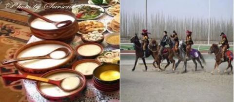  『宅在家中』阿克塞多样方式庆祝“纳吾热孜节”