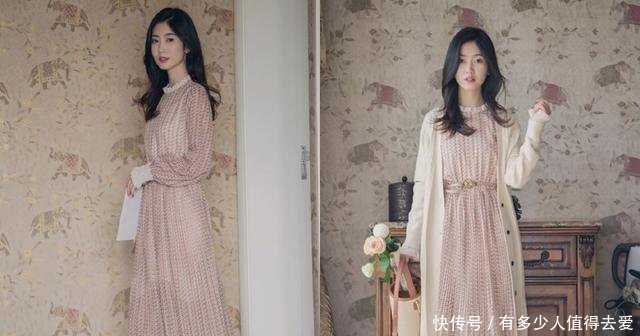 2018年这条“奶奶裙”火了，穿上身很丑但很时髦！