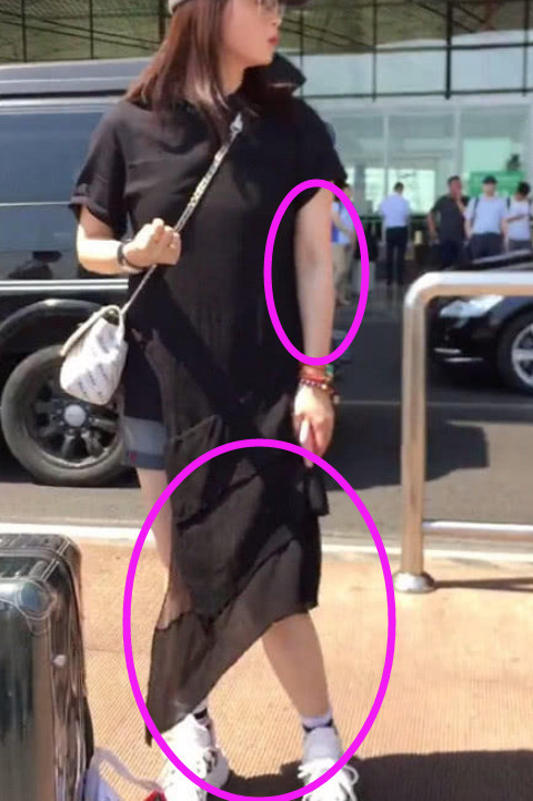 蒋欣减肥再次失败，膀大腰圆比男人都壮，网友：加油，你是最胖的