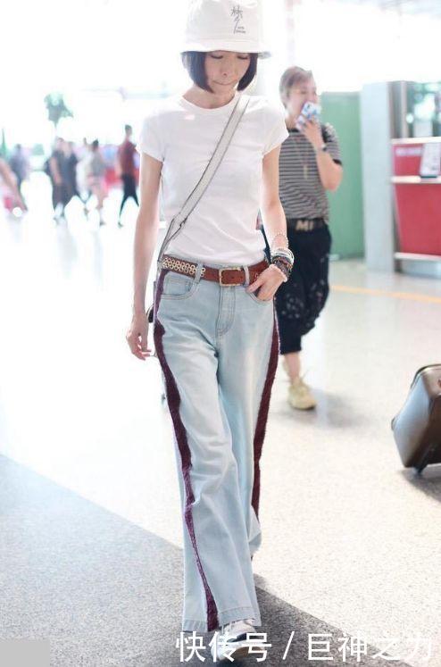 好不容易增重20斤“大头娃娃”鲁豫这次终于有了女人味