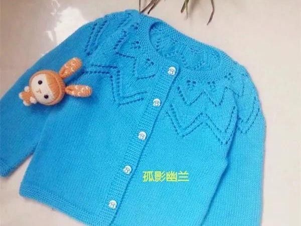 「图解」当妈后,爱上织毛衣!3款棒针编织儿童毛衣,DIY附图解教程
