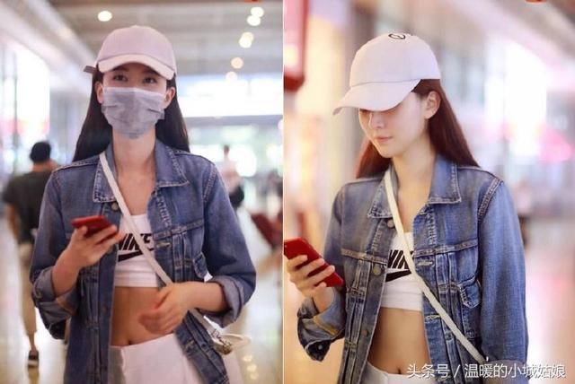 女星穿“露脐装”，热巴性感，赵丽颖腰比头细，奚梦瑶也太拼了