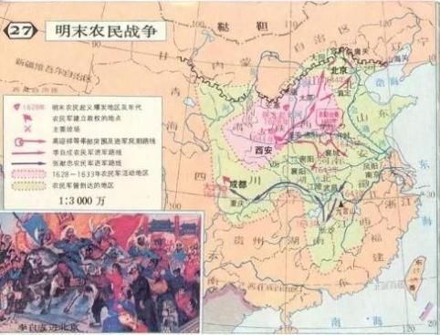 『满清』李自成只是捡漏的,满清才是灭明的主力
