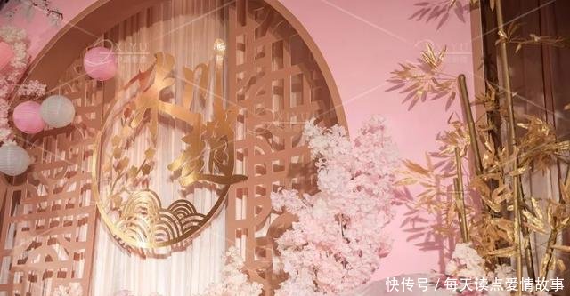 『这场』这场浪漫的日式中国风樱花主题婚礼实在太美