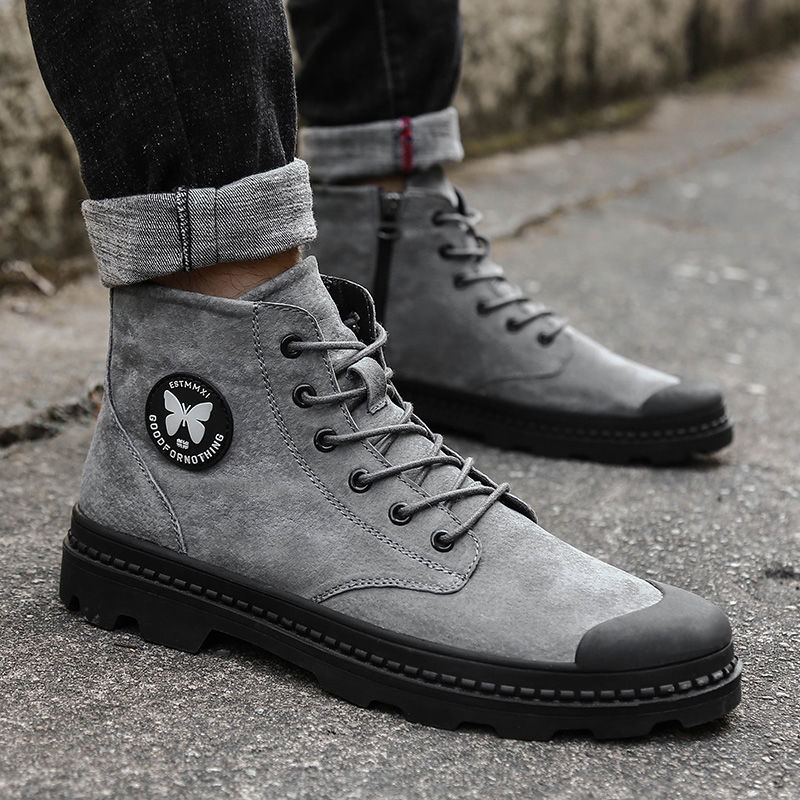 新发现一种“军靴”一夜飚红，耐穿时尚不累脚，尤其适合70男人