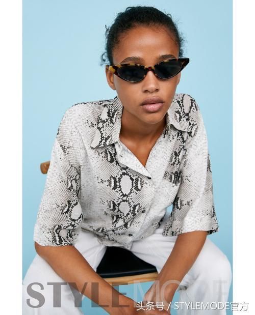 超级网红的微型太阳镜,可不是每个人都驾驭得了的!