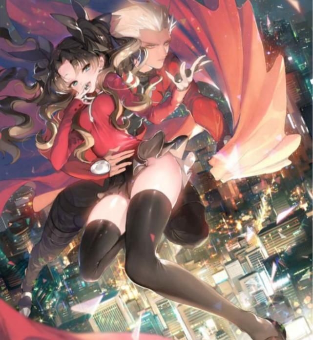 二次元中那些爱穿黑丝的女神PK肉丝女神，你更看好谁呢?