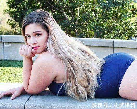 体重170的女模, 坚持健身塑造出曲线, 网友称: 美版杨贵妃!