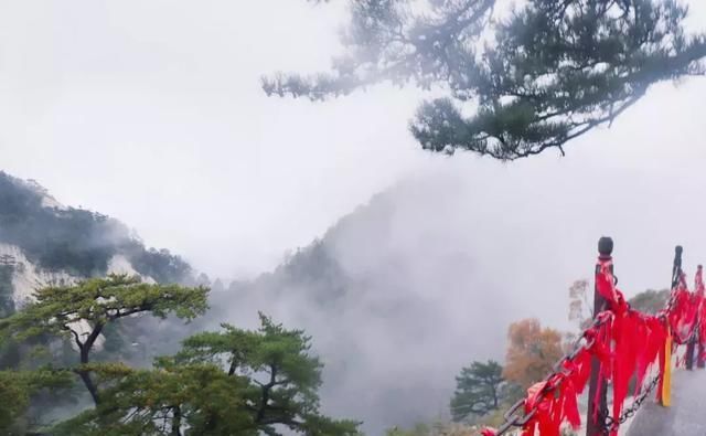 假期之后,华山最美秋色正当时