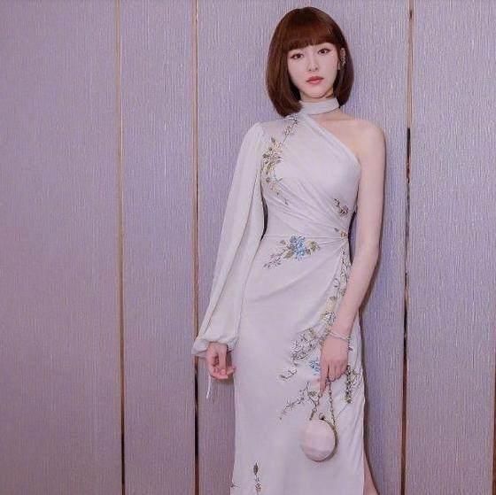 穿旗袍最好看的十大女星，赵丽颖第三热巴第五，第一美若仙人