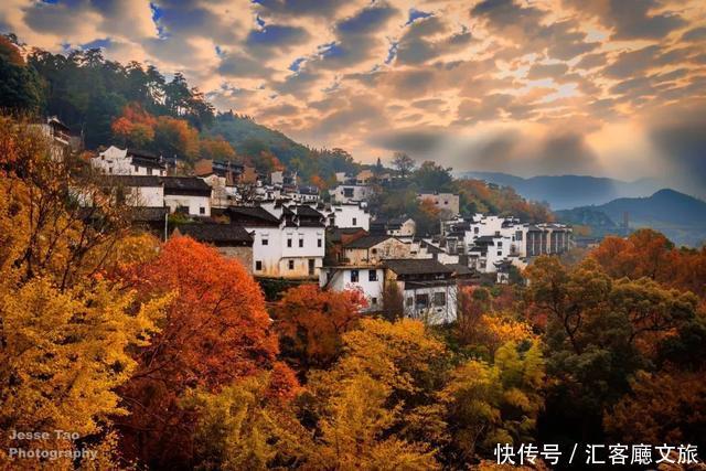 婺源的秋天,藏着最不像人间的人间,简直要把摄影师逼疯