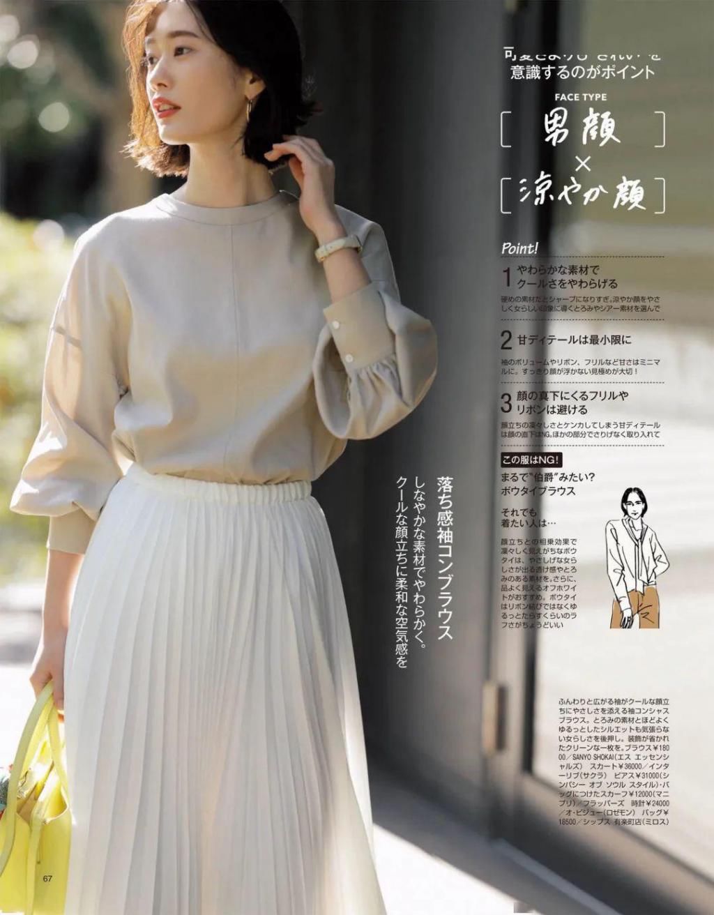 『戴眼镜』买夏装前,先看看这篇找找灵感