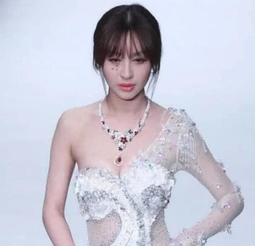 李菲儿一身透视装艳压全场，大胆的装扮令人咋舌，网友：豁出去了