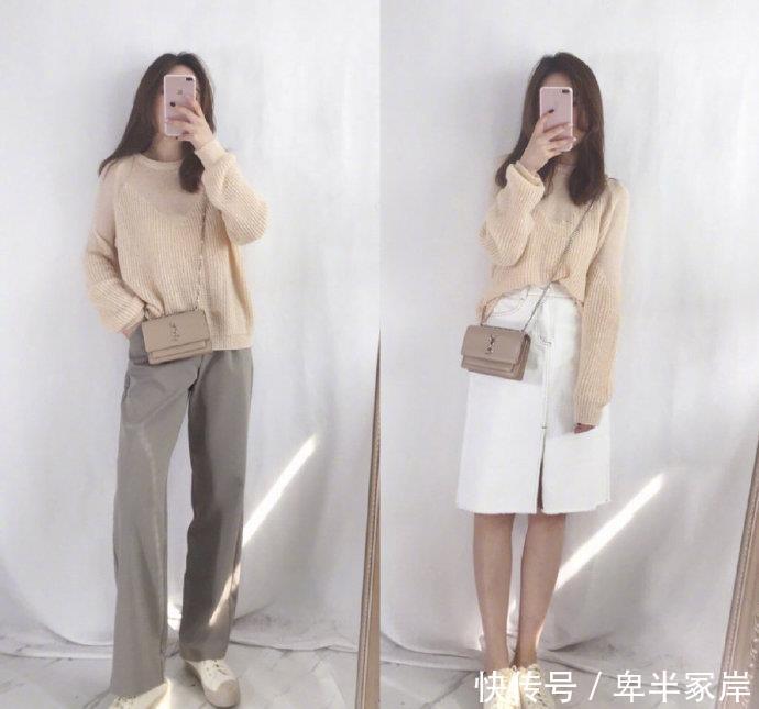  【拿出】同色系穿搭，从衣橱里拿出一组同色系，穿出温柔高级感