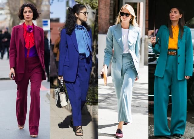 大多数白领都穿的很古板，会穿西装的女生，却总能穿出时尚感