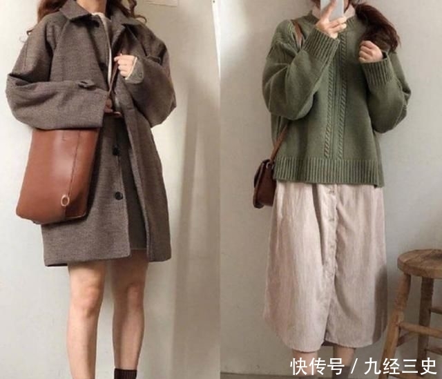 『出自己』冬末的“王炸”搭配示范,最简单的衣服,也能展露出最极致温柔色