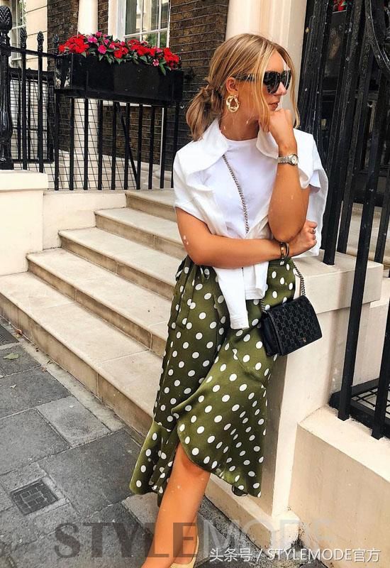 优雅的迷笛裙，夏日里的一股清流