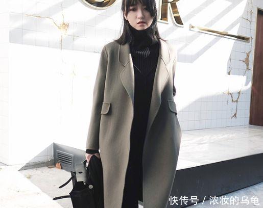  『学学』女人穿大衣不要配短裙，冻腿！学学香港女人，忒美