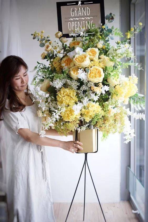 花材:开业花篮行为大赏,你知道多少?