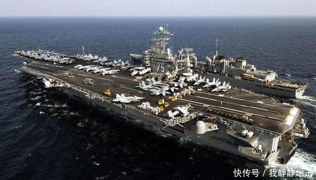  『国家』趁你病要你命！美国航母打击群开赴中东，最强轰炸机挂弹起飞