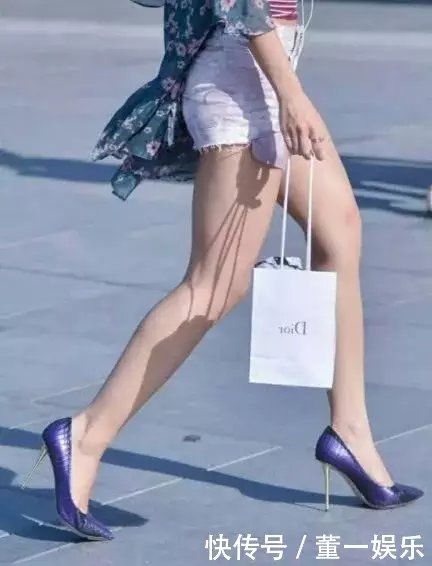 天生大长腿不穿短裤穿什么，逆天大长腿，连扫地的大叔都动心了
