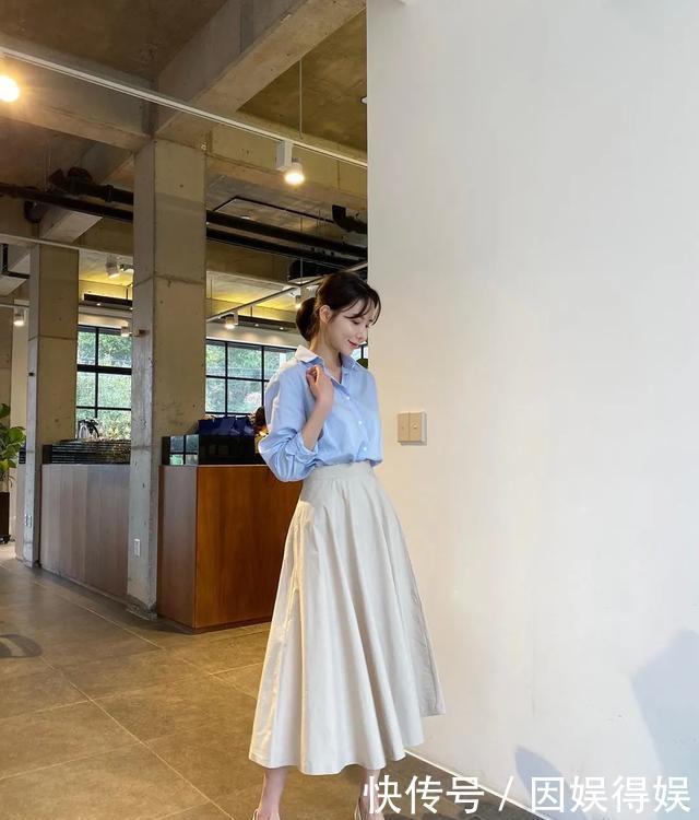 『时髦』开春衬衫这样穿,巨时髦!