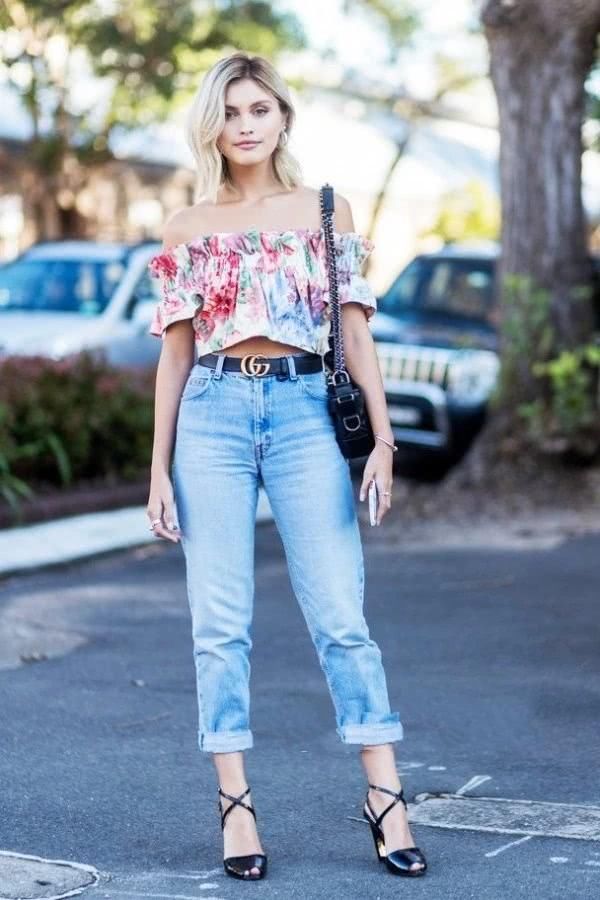 小个子牛仔裤怎么搭配，高跟鞋来拯救你的身高！