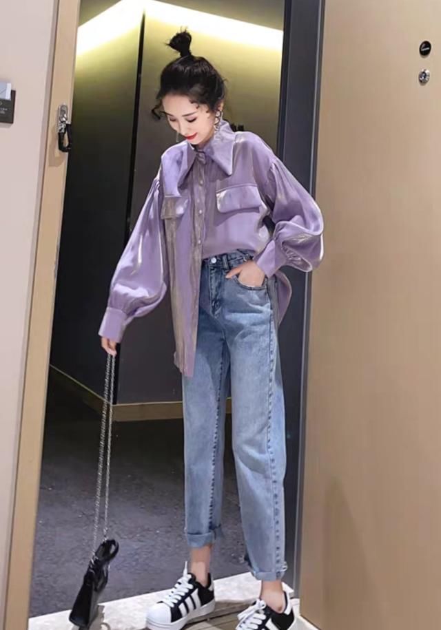  [没错]2020年超火的“人鱼姬”衬衫，精致中自带高级感，盘它准没错