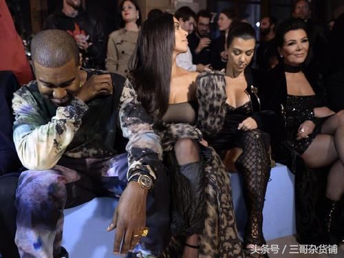 金卡戴珊同框老公，身高只有160cm，却敢穿荧光绿长裙